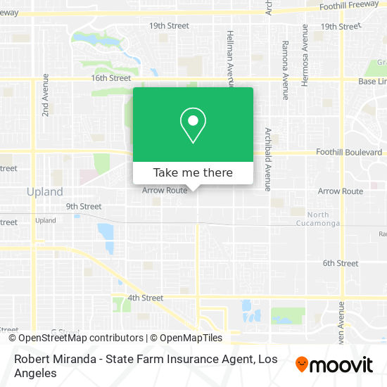 Mapa de Robert Miranda - State Farm Insurance Agent