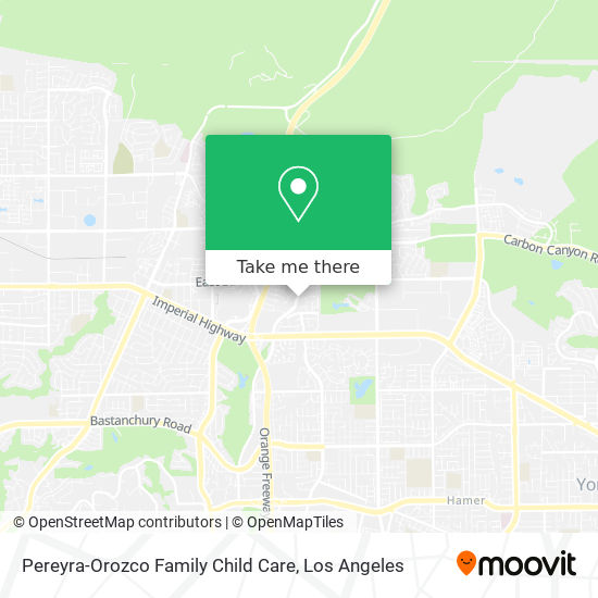 Mapa de Pereyra-Orozco Family Child Care
