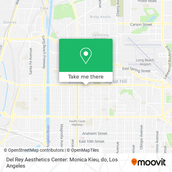 Mapa de Del Rey Aesthetics Center: Monica Kieu, do
