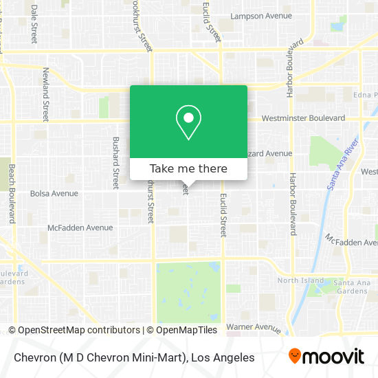 Mapa de Chevron (M D Chevron Mini-Mart)