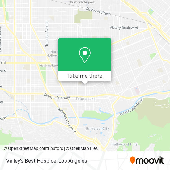 Valley's Best Hospice map