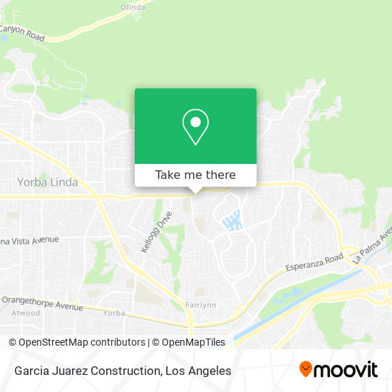 Garcia Juarez Construction map