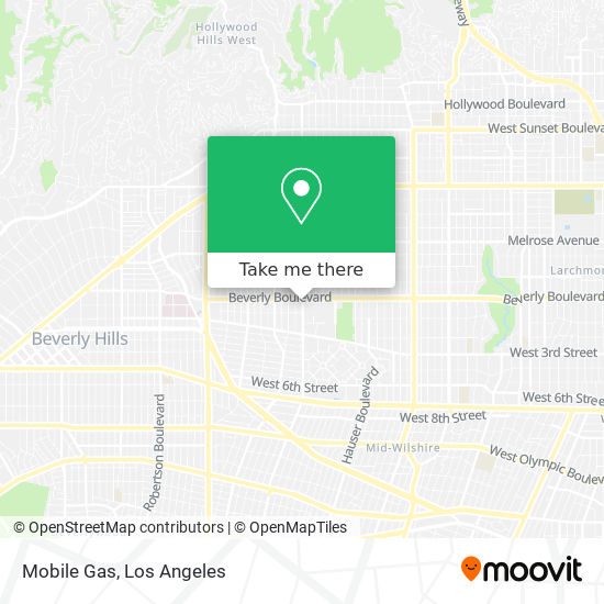 Mobile Gas map