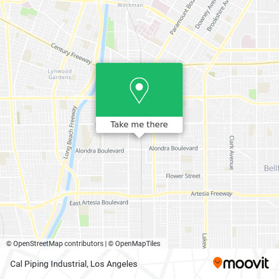 Cal Piping Industrial map