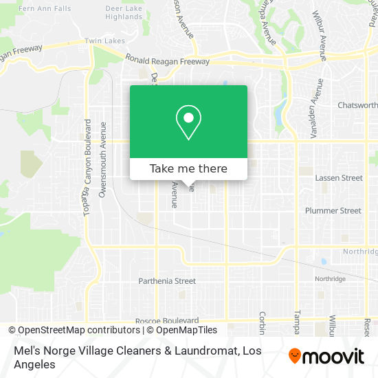 Mel's Norge Village Cleaners & Laundromat map