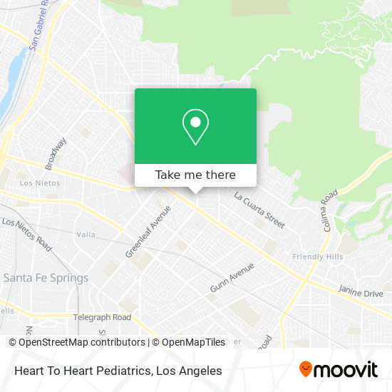 Heart To Heart Pediatrics map