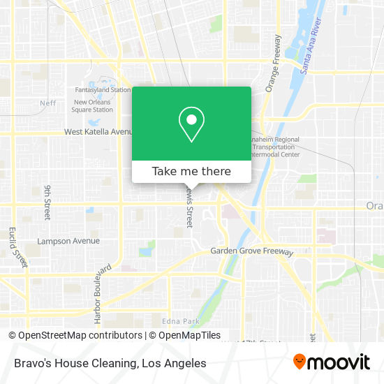 Mapa de Bravo's House Cleaning