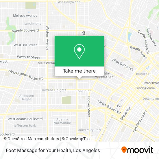 Mapa de Foot Massage for Your Health