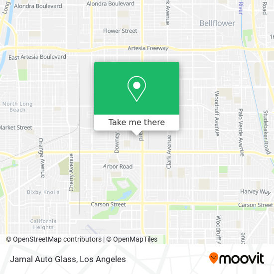 Jamal Auto Glass map