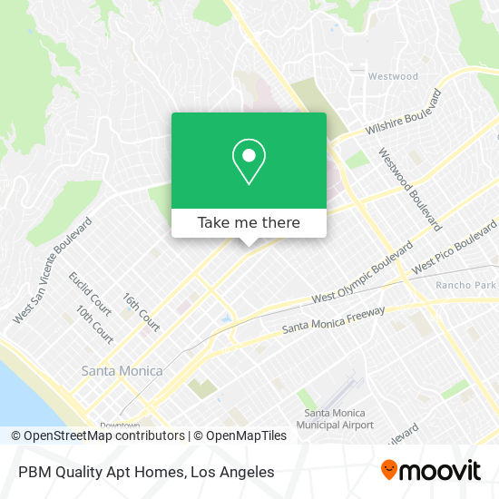 Mapa de PBM Quality Apt Homes