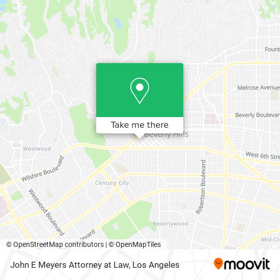 John E Meyers Attorney at Law map
