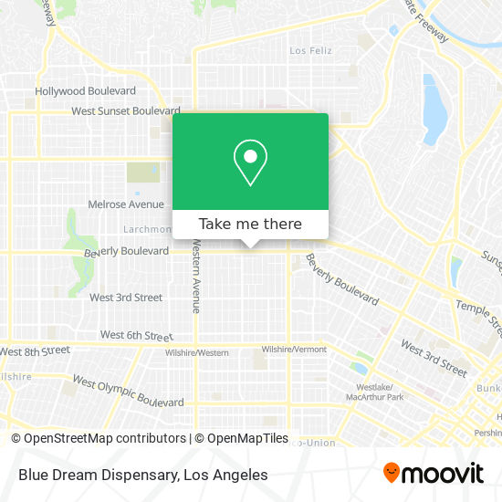 Mapa de Blue Dream Dispensary