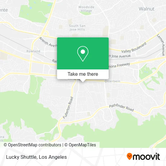 Lucky Shuttle map