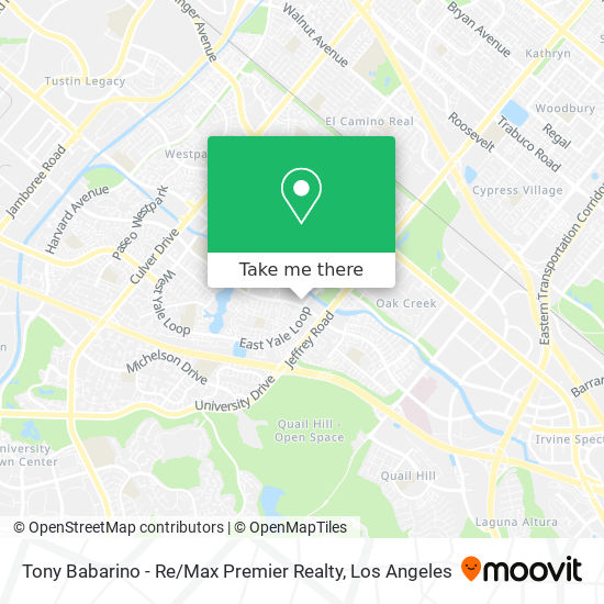Mapa de Tony Babarino - Re / Max Premier Realty