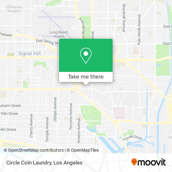 Circle Coin Laundry map