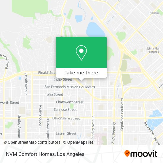 Mapa de NVM Comfort Homes