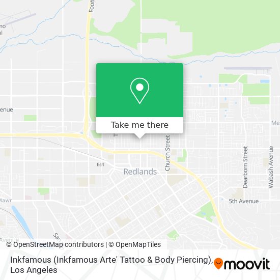 Inkfamous (Inkfamous Arte' Tattoo & Body Piercing) map