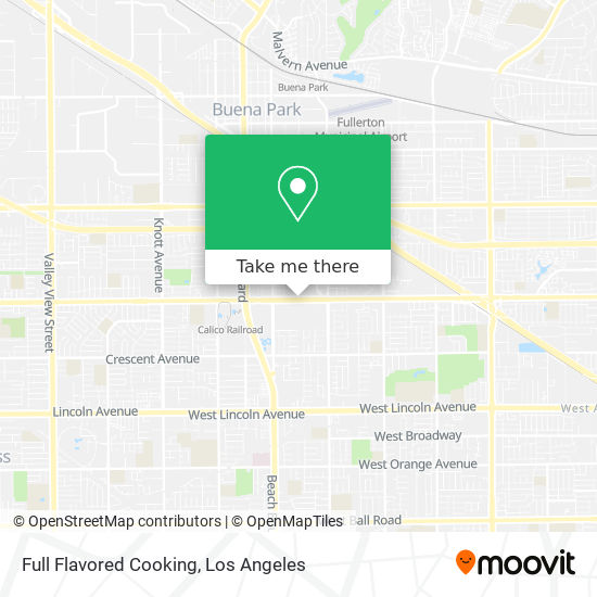 Full Flavored Cooking map