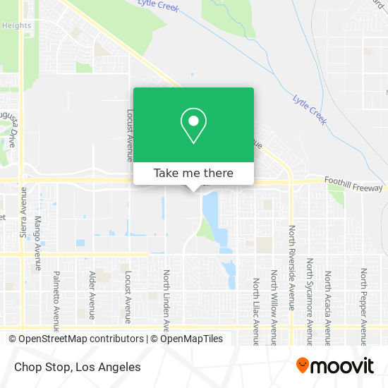 Chop Stop map