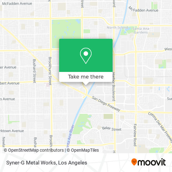 Mapa de Syner-G Metal Works