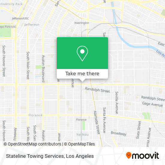 Stateline Towing Services map