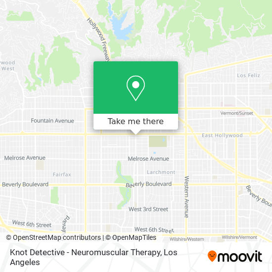 Mapa de Knot Detective - Neuromuscular Therapy