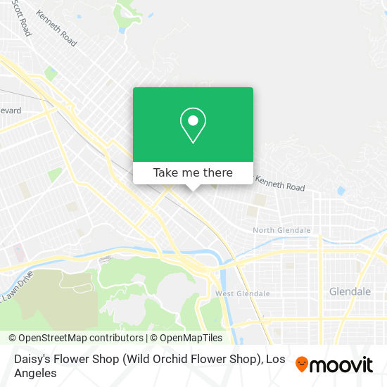 Mapa de Daisy's Flower Shop (Wild Orchid Flower Shop)