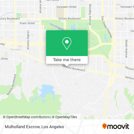 Mulholland Escrow map