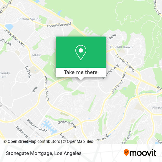 Mapa de Stonegate Mortgage