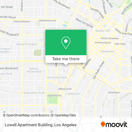 Mapa de Lowell Apartment Building