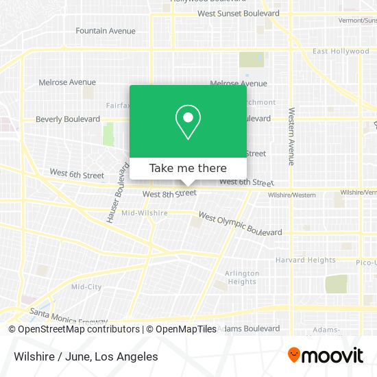 Mapa de Wilshire / June