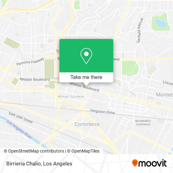 Birrieria Chalio map