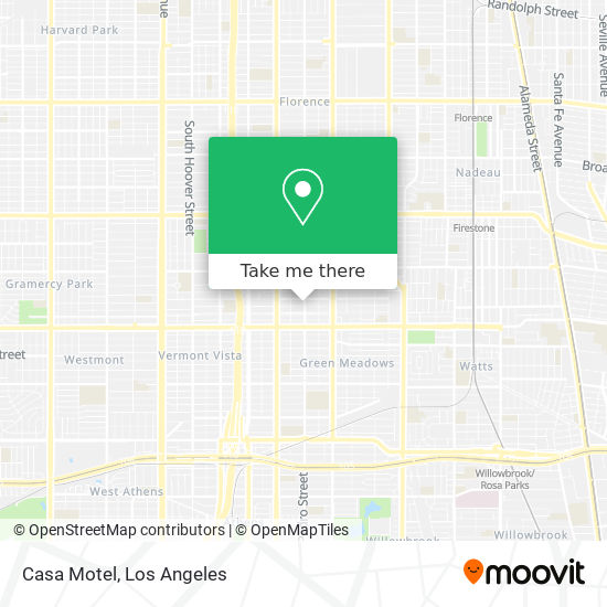 Casa Motel map