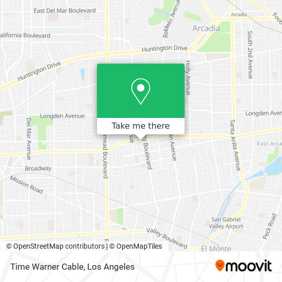 Time Warner Cable map