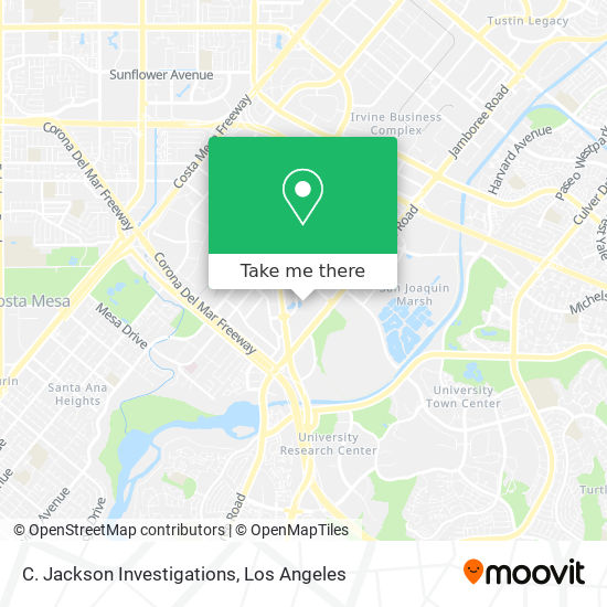 C. Jackson Investigations map