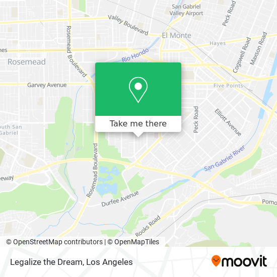 Mapa de Legalize the Dream