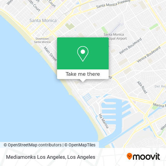 Mediamonks Los Angeles map