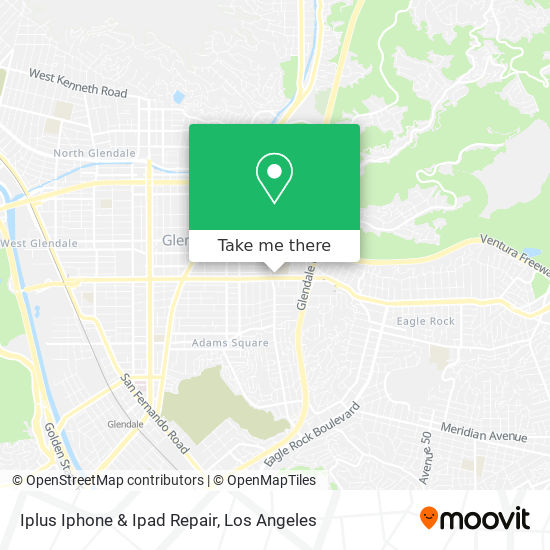 Mapa de Iplus Iphone & Ipad Repair