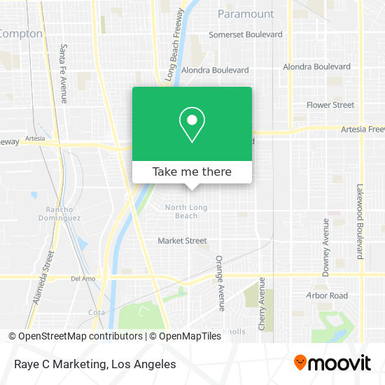 Raye C Marketing map