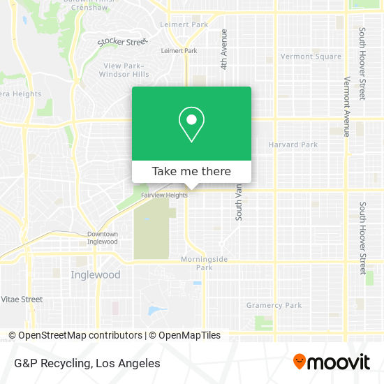 G&P Recycling map