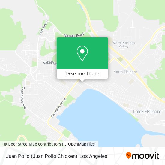 Juan Pollo (Juan Pollo Chicken) map