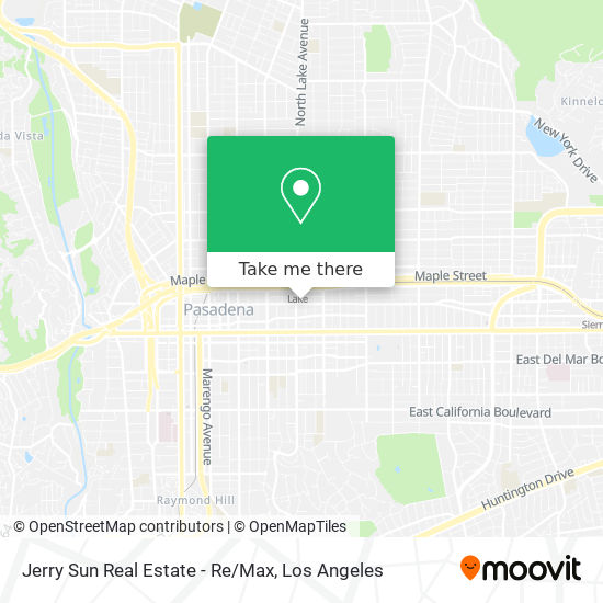 Jerry Sun Real Estate - Re/Max map