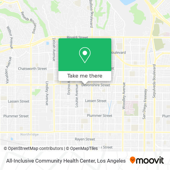 All-Inclusive Community Health Center map