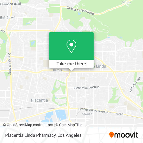 Placentia Linda Pharmacy map