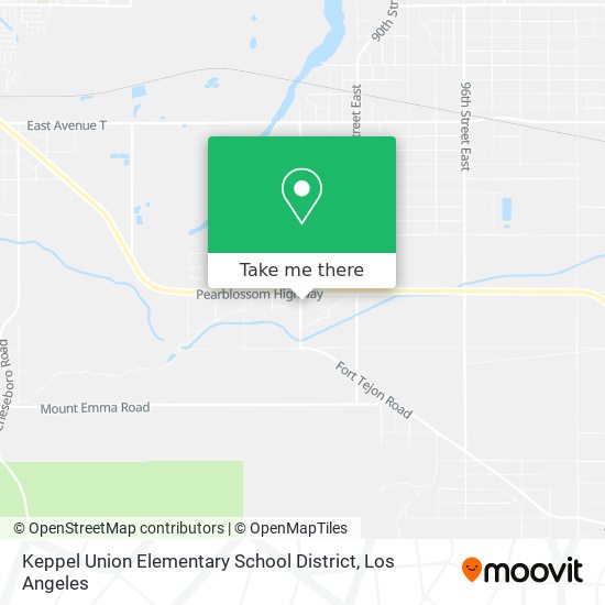 Keppel Union Elementary School District map