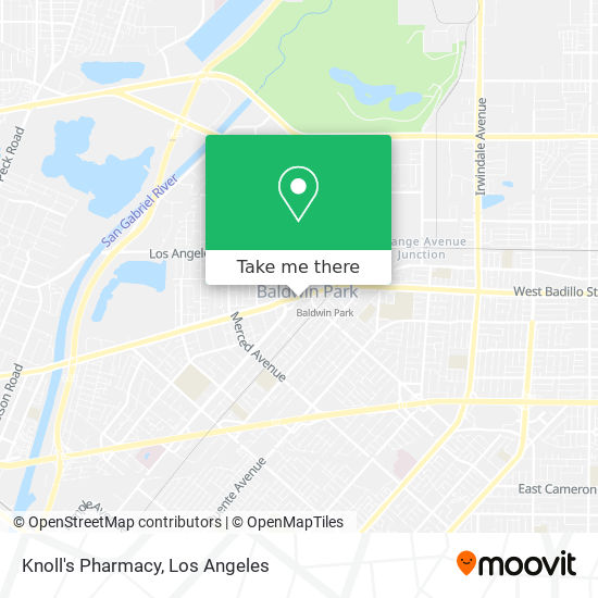 Mapa de Knoll's Pharmacy