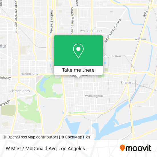 Mapa de W M St / McDonald Ave