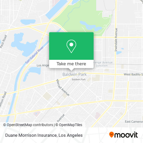 Duane Morrison Insurance map