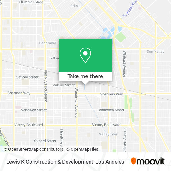 Lewis K Construction & Development map