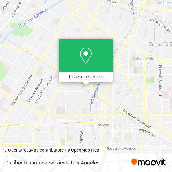 Caliber Insurance Services map
